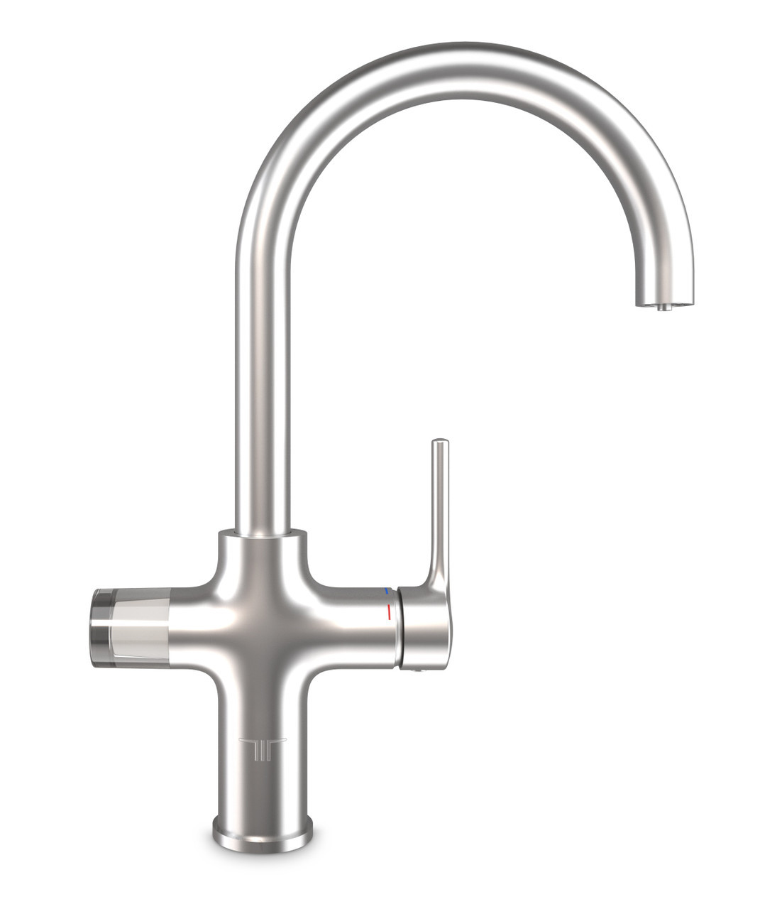 An image of Triflow Hybrid Pro 4-in-1 Boiling Water Kitchen Mixer Tap - Stainless Steel