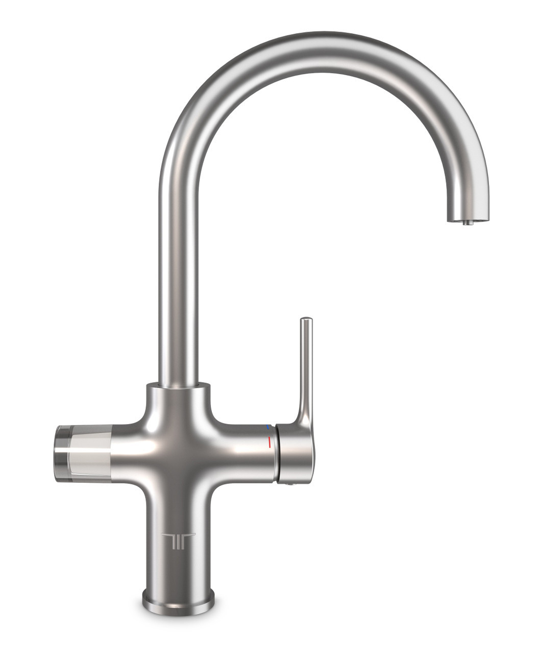 An image of Triflow Hybrid Pro 4-in-1 Boiling Water Kitchen Mixer Tap - Gunmetal