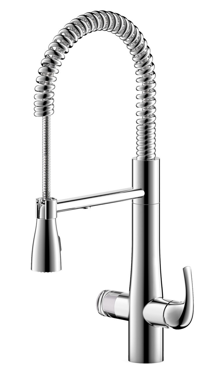 An image of Triflow Hybrid Flex C 4-in-1 Wide Handle Boiling Water Kitchen Mixer Tap