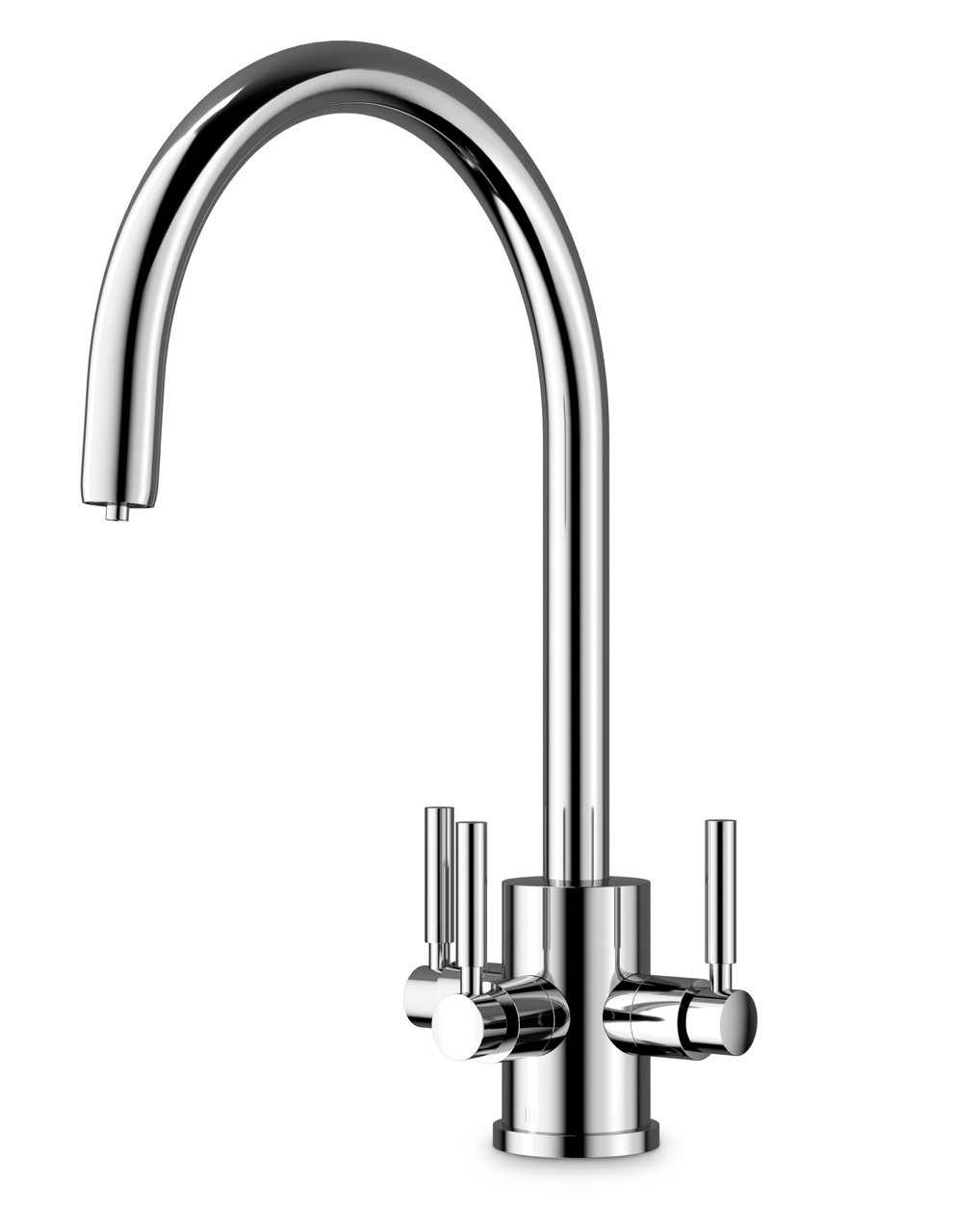 An image of Triflow Original Churchill C Spout Filter Kitchen Tap - Chrome