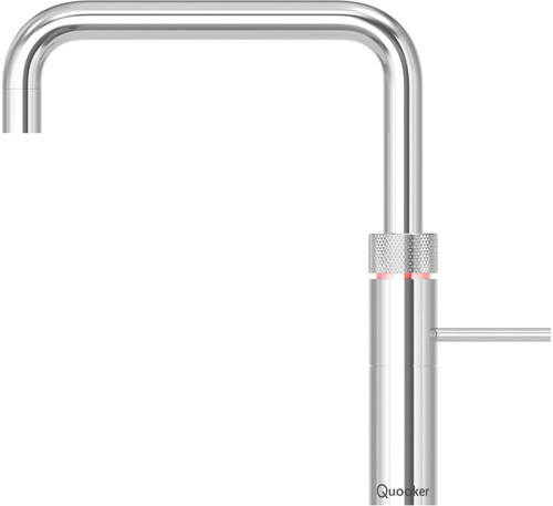An image of Quooker Fusion Square Boiling Water Chrome Tap with Tank