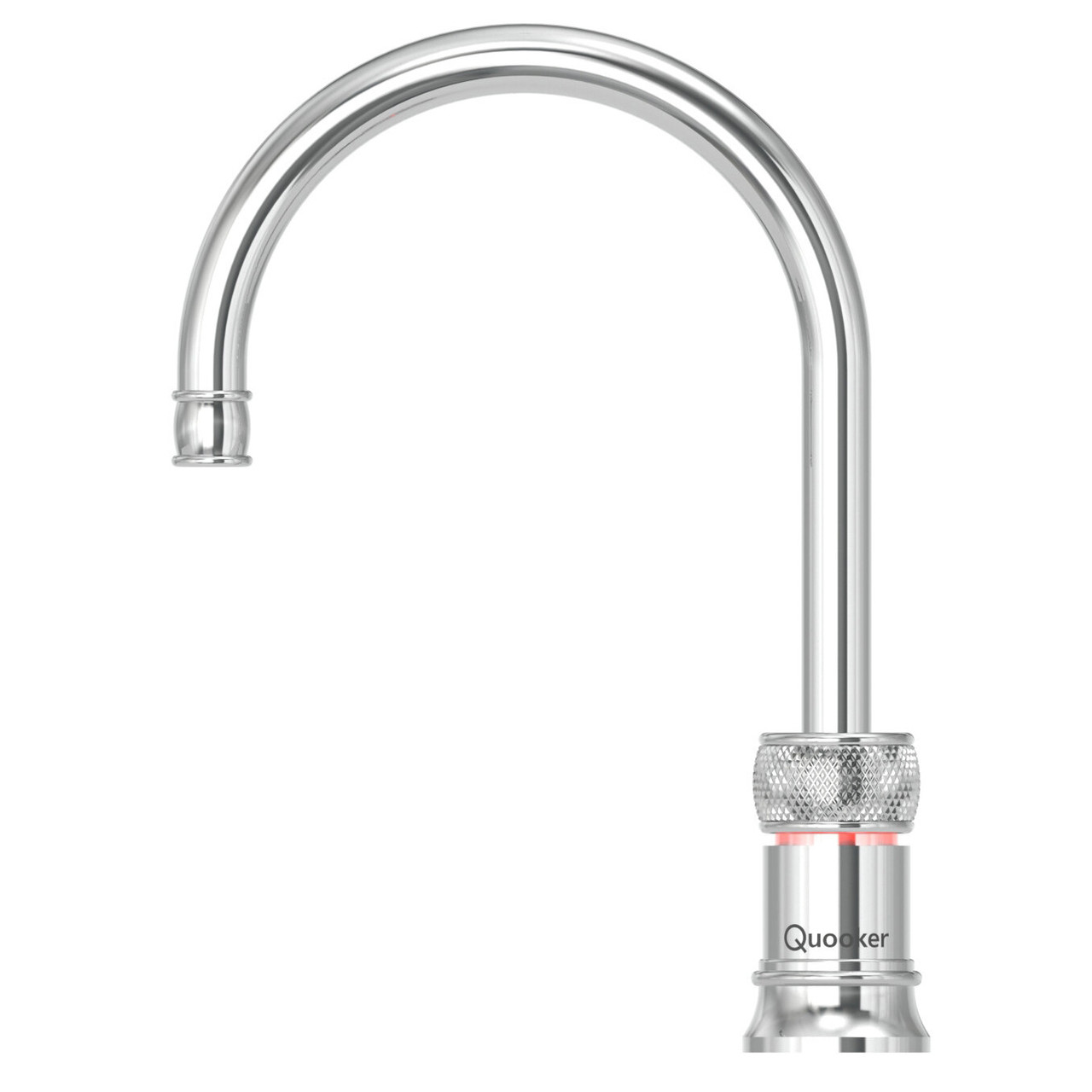An image of Quooker Classic Nordic Round Boiling Water Chrome Tap with Tank