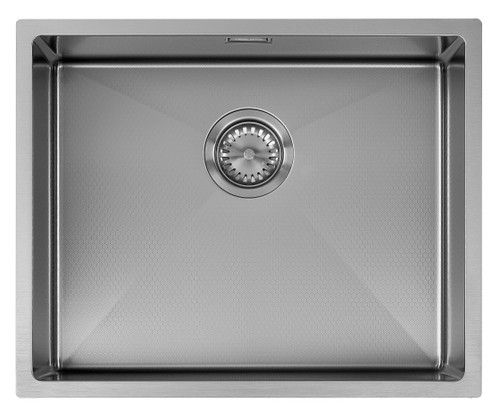 An image of 1810 HEXUNO10 500U Undermount/Inset Single Bowl Sink - Gunmetal