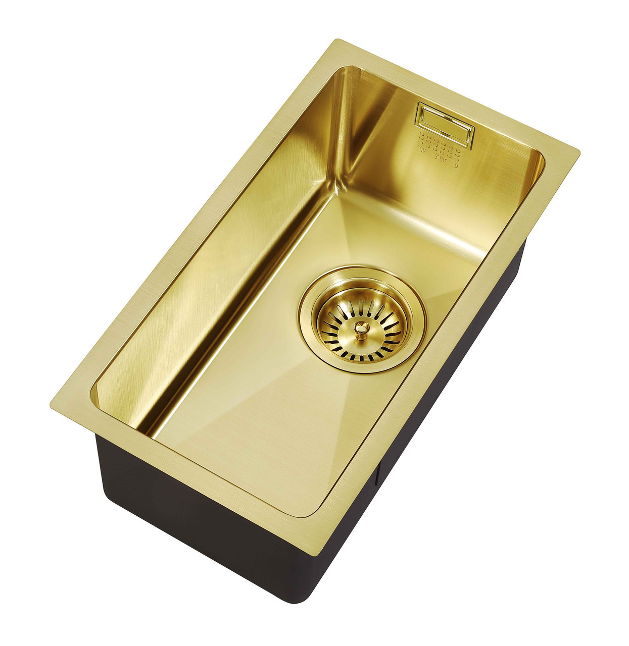 An image of 1810 ZENUNO15 200U Undermount/Inset Single Bowl Sink - Gold Brass