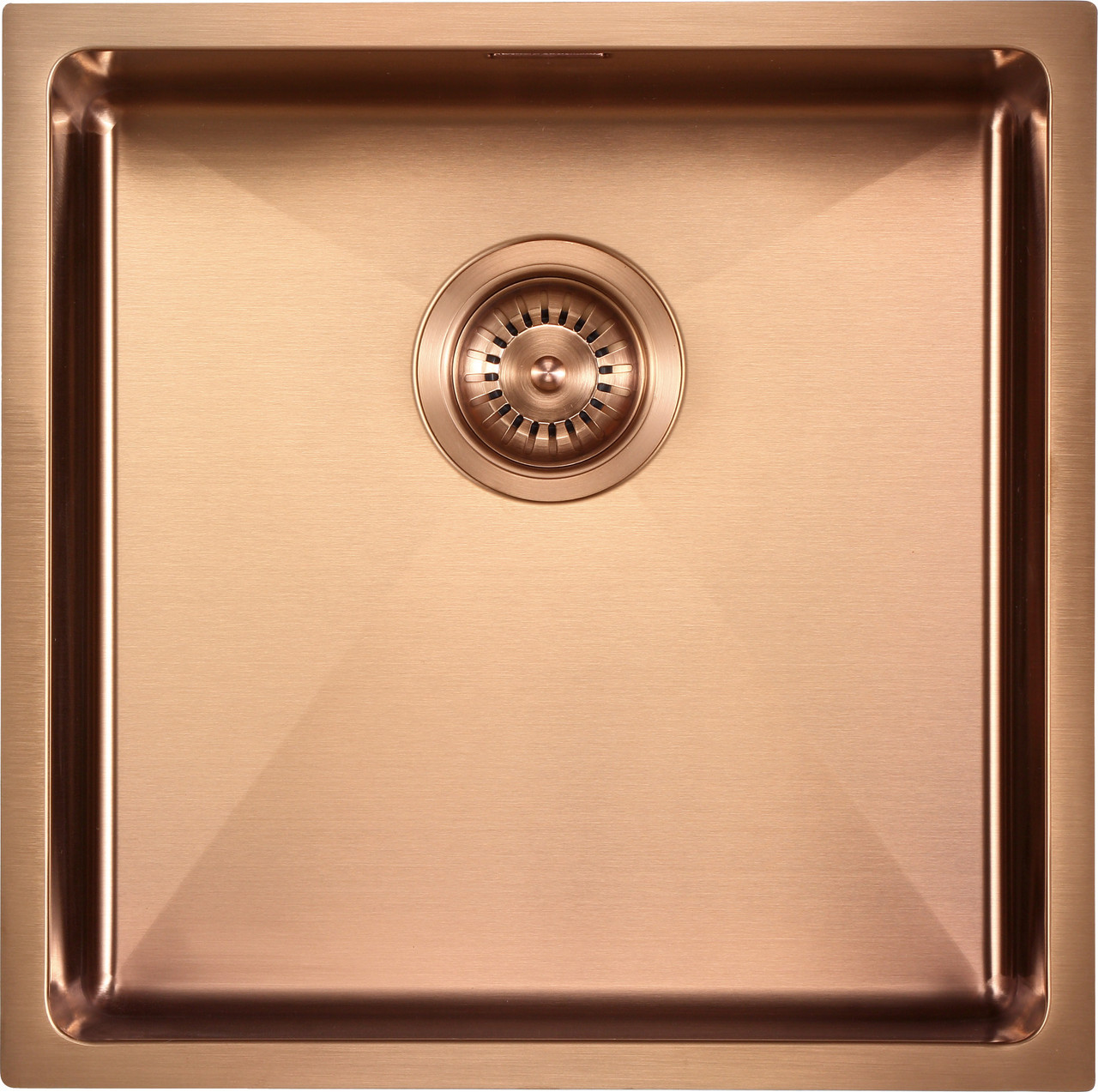An image of 1810 ZENUNO15 400U Undermount/Inset Single Bowl Sink - Copper