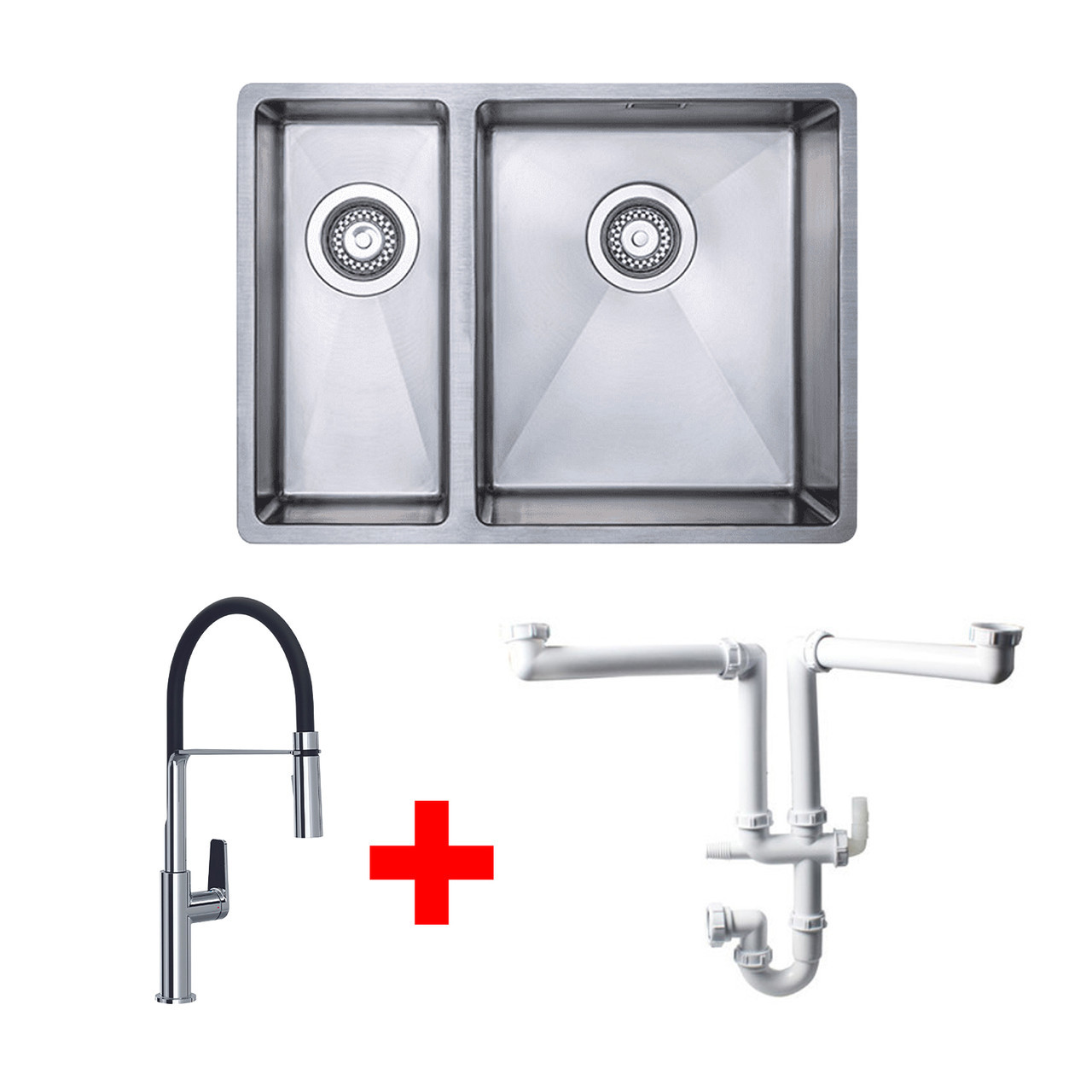 An image of Austen & Co. Orla with Riobel Mythic Kitchen Tap and Plumbing Kit