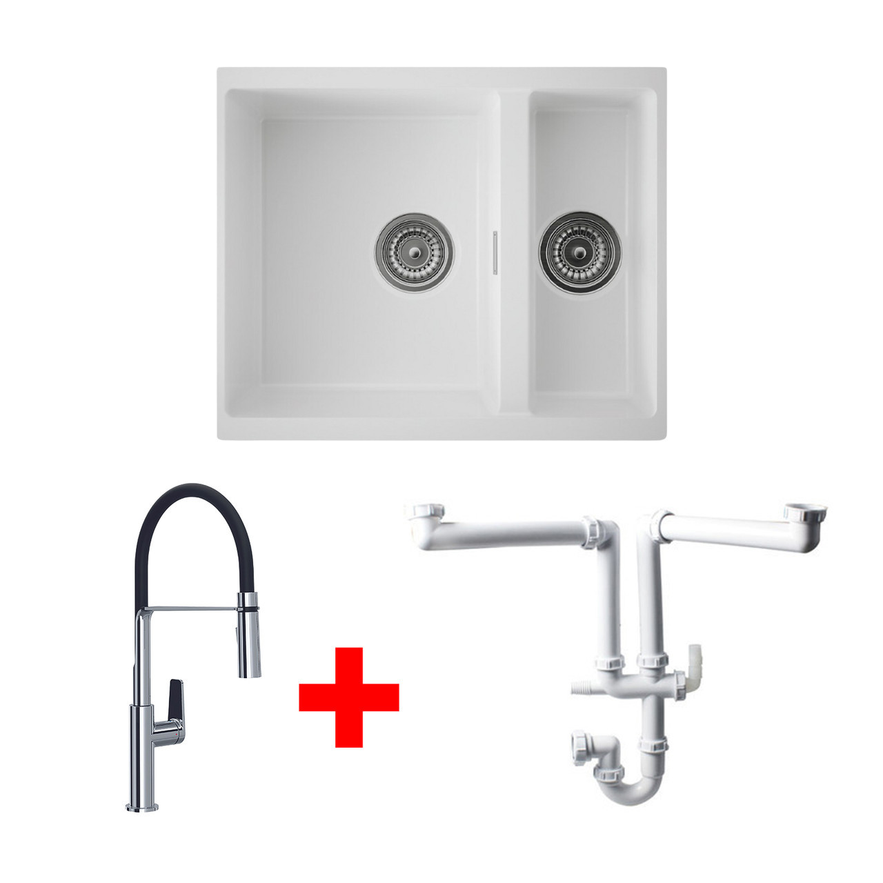 An image of Austen & Co. Florence with Riobel Mythic Kitchen Tap and Plumbing Kit