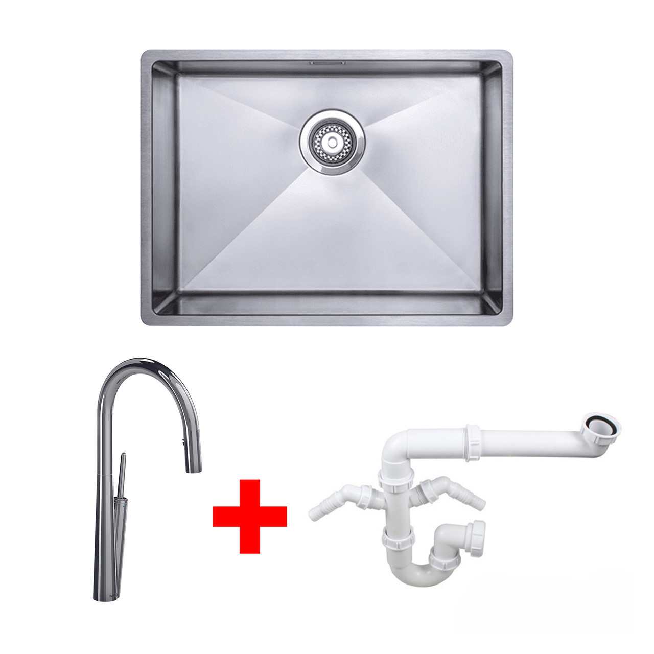 An image of Austen & Co. Sicilia with Riobel Solstice Kitchen Tap and Plumbing Kit