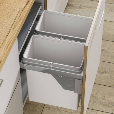 An image of Caple Bin56L Pull Out Built-In Bin
