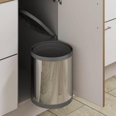 An image of Caple Bin12L/SS Slide Out Bin