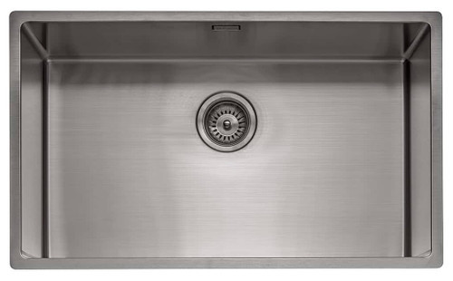An image of Caple Mode 740 Inset & Undermount Kitchen Sink - Gunmetal