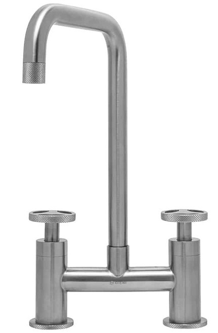 An image of Caple Ember Bridge Kitchen Tap - Stainless Steel