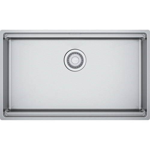 An image of Franke BXX PRO 210-70 Inset Single Bowl Kitchen Sink - Stainless Steel