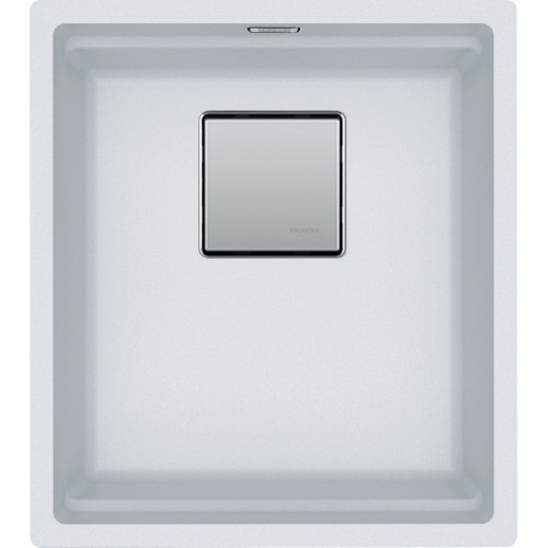 An image of Franke Kubus KNG Pro 110-37 Fragranite Undermount Single Bowl Kitchen Sink - Pol...