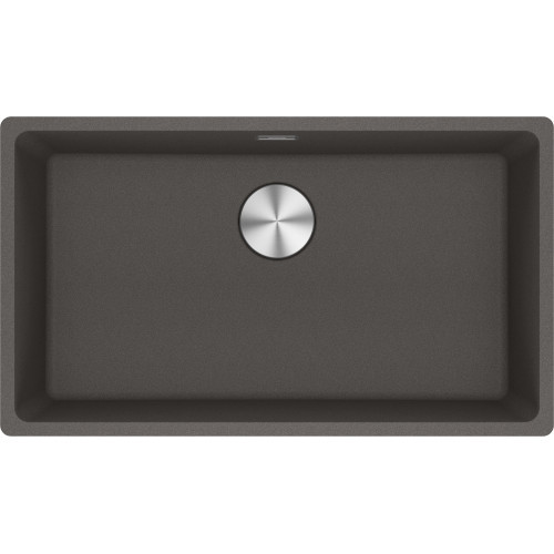 An image of Franke Maris MRG 610-72 Fragranite Inset Single Bowl Kitchen Sink - Slate Grey