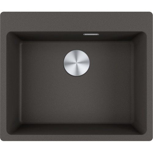 An image of Franke Maris MRG 610-54 FTL Fragranite Inset Single Bowl Kitchen Sink - Slate Gr...