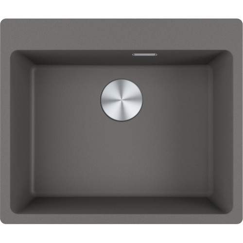 An image of Franke Maris MRG 610-54 FTL Fragranite Inset Single Bowl Kitchen Sink - Stone Gr...