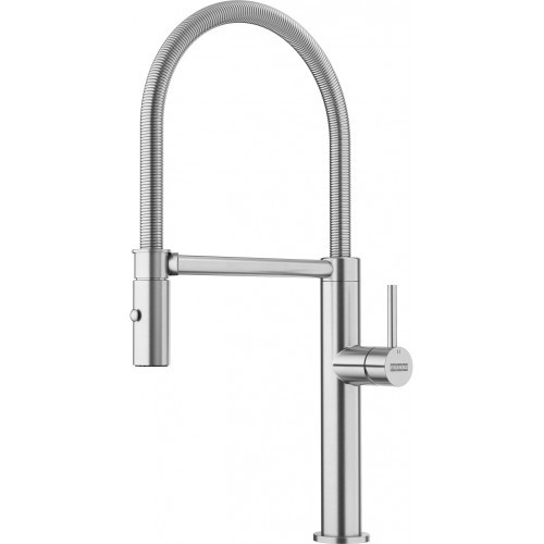 An image of Franke Pescara Semi Pro Mixer Tap - Stainless Steel