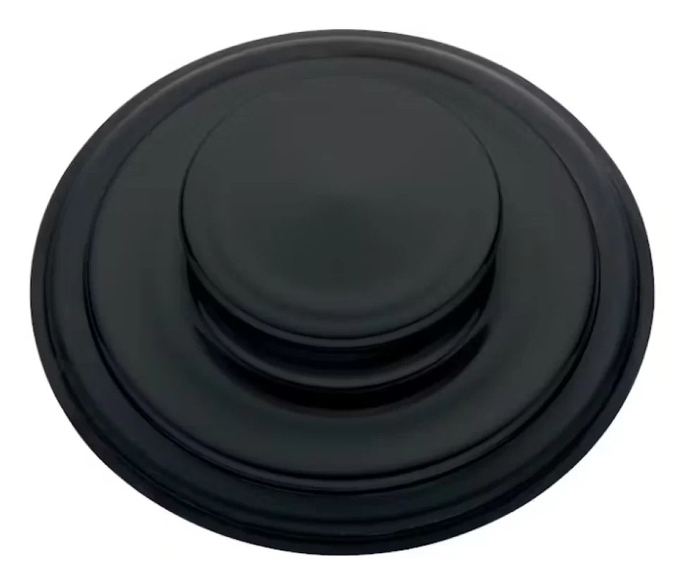 An image of InSinkErator Sink Stopper - Matte Black