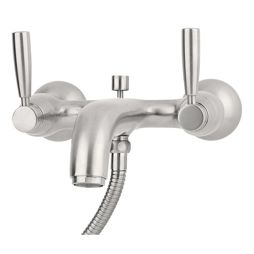 Perrin & Rowe 3817 Wall Mounted Shower Mixer Tap, Lever Handles Taps