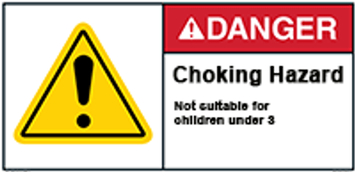 choking hazard warning label requirements