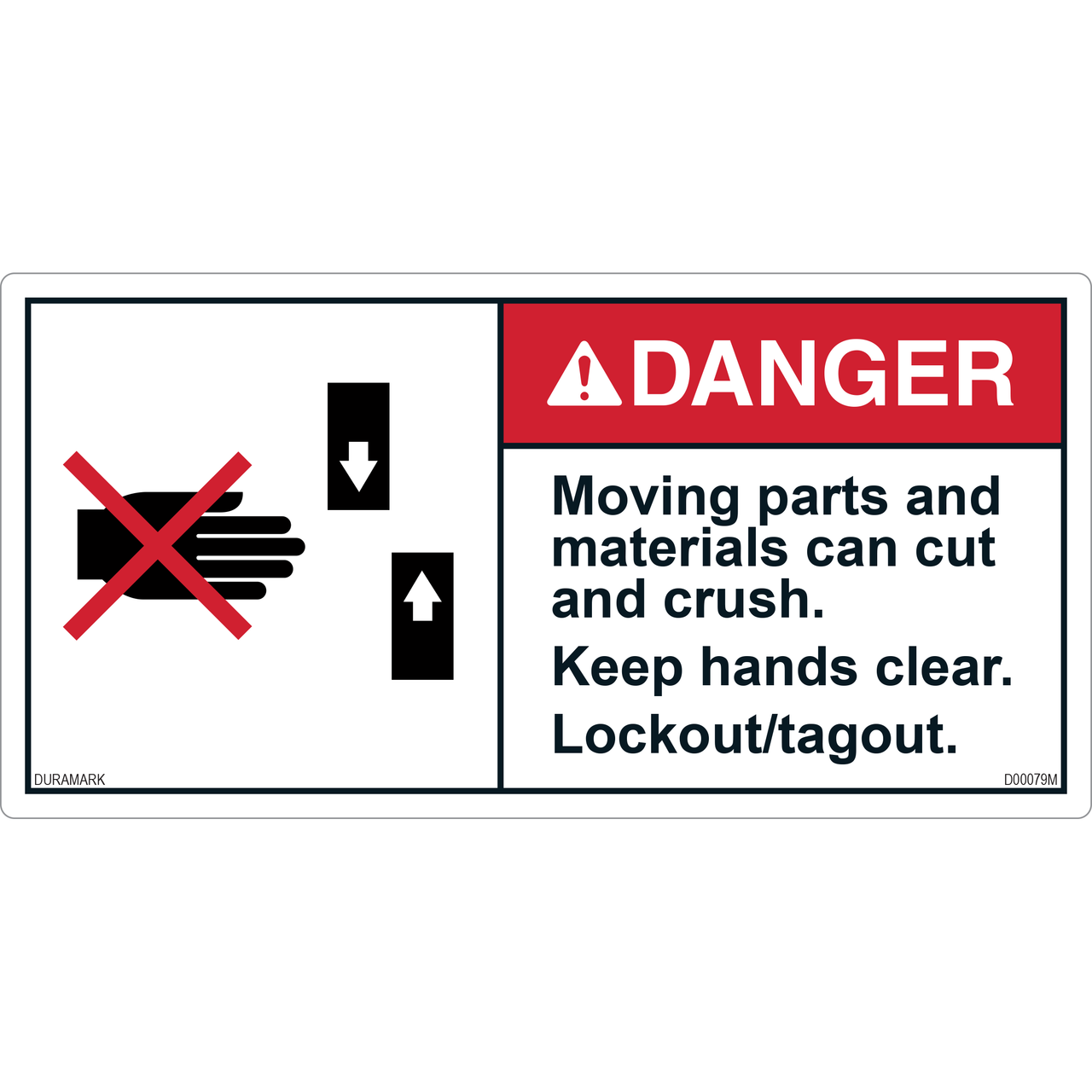 ANSI Warning Header Blank EZMake Labels CS417619