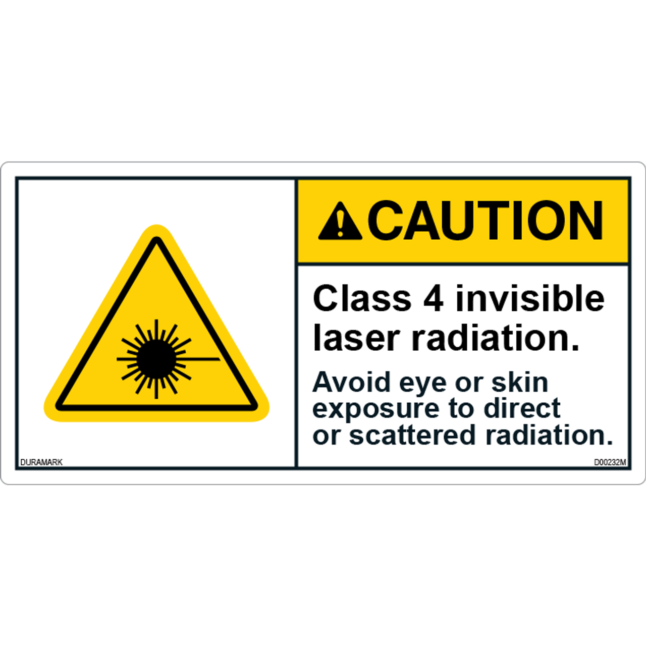 Hazard class 4 labels