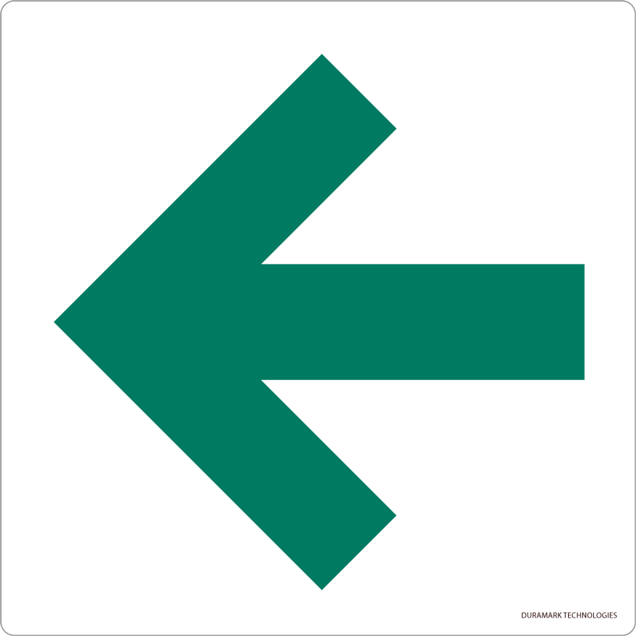 Green Left / Right Arrow Sign