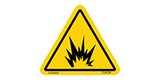 ISO Standard Triangle Safety Labels