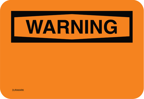 Safety Warning Sign Custom Vision Warning Stickers Suitable for