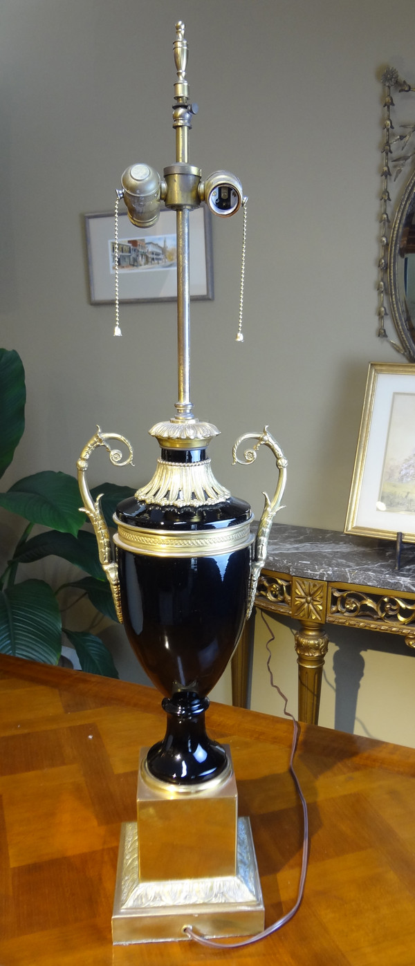 French Empire Style Lamp by Warren Kessler