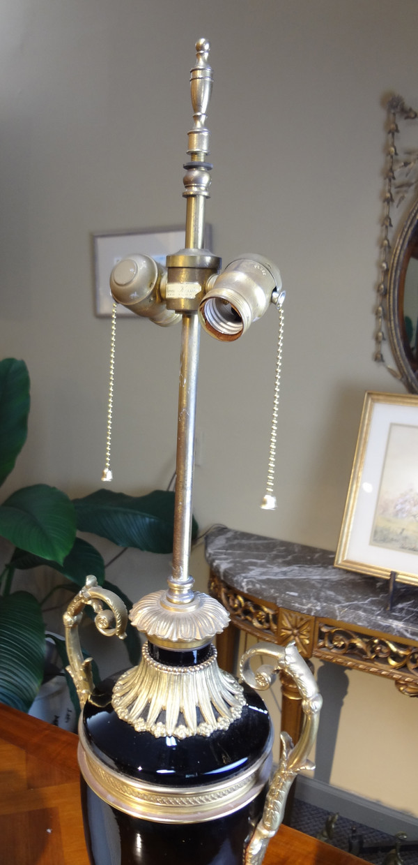 French Empire Style Lamp by Warren Kessler