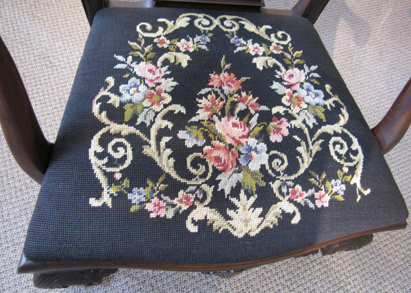 Mahogany Chippendale Style Armchair