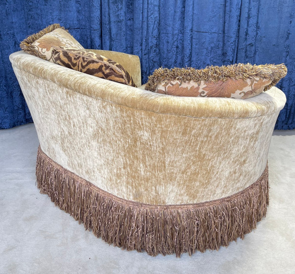 Key City Love Seat & Ottoman