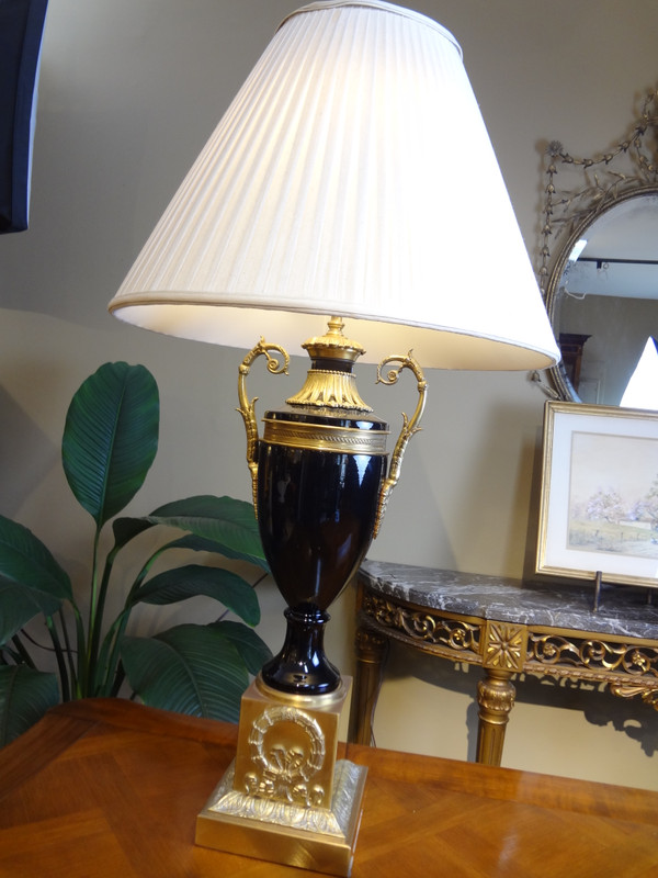 French Empire Style Lamp by Warren Kessler
