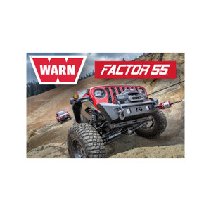 Warn Factor 55 4' x 6' Vinyl Banner (13oz.) Warn Factor 55 4' x 6' Vinyl Banner (13oz.)
