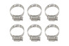 Evco HC6203 5/16"-7/8" Hose Clamps (Pack of 6)