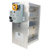 iO HVAC Controls MD-1006-BM 10 x 6 Rectangular 2 Position Zone Damper - Belimo 3 Wire Actuator- Bottom Mount