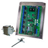 iO HVAC Controls ZP6-KIT 6-Zone 3H/2C zone panel with 75VA transformer and duct temp sensor