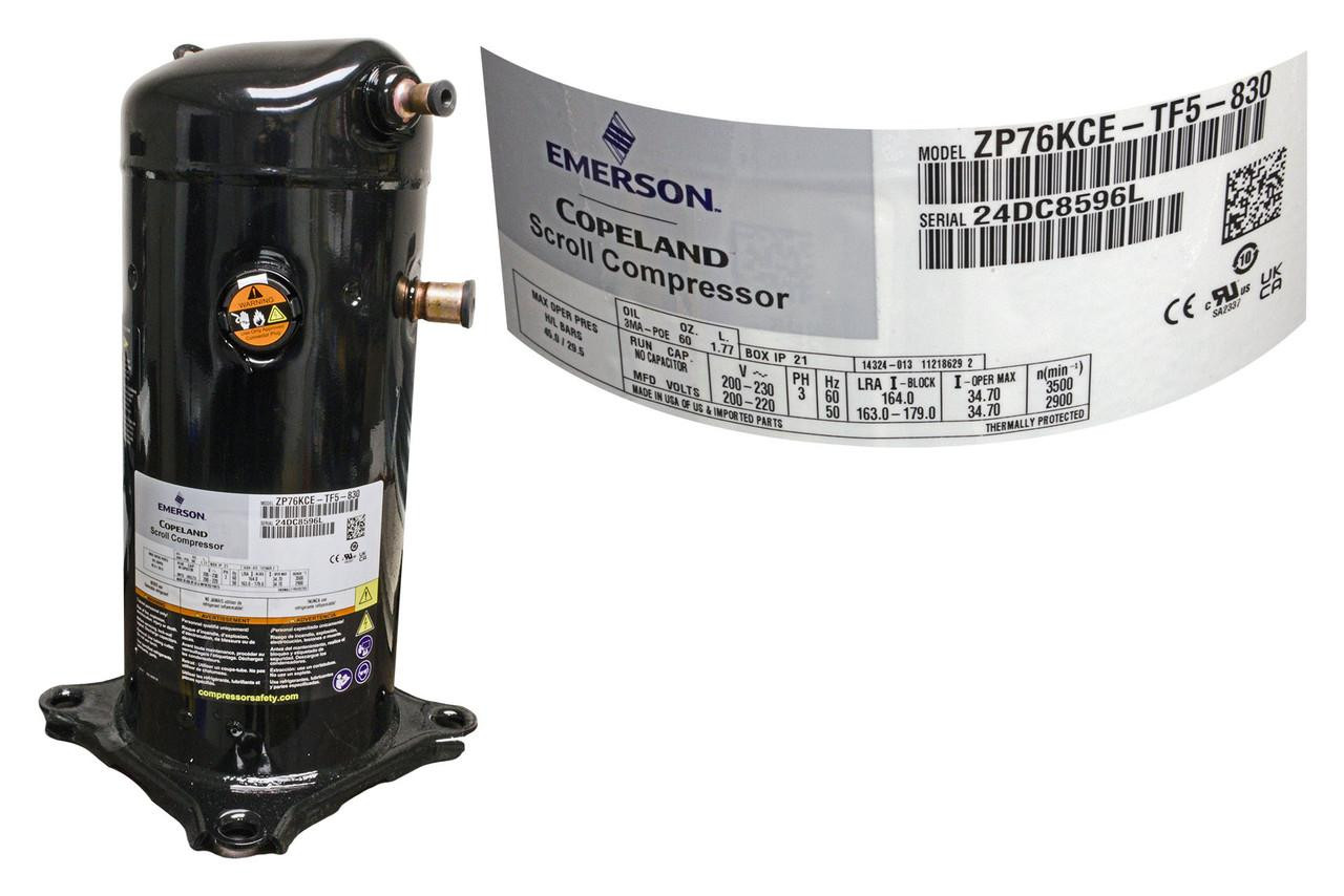 ICP ZP76KCE-TF5-830 Compressor