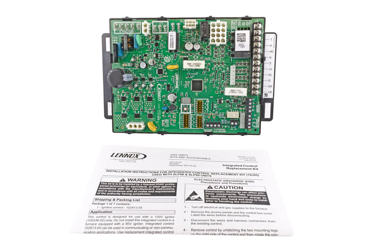 Lennox 19J95 Ignition Control Board