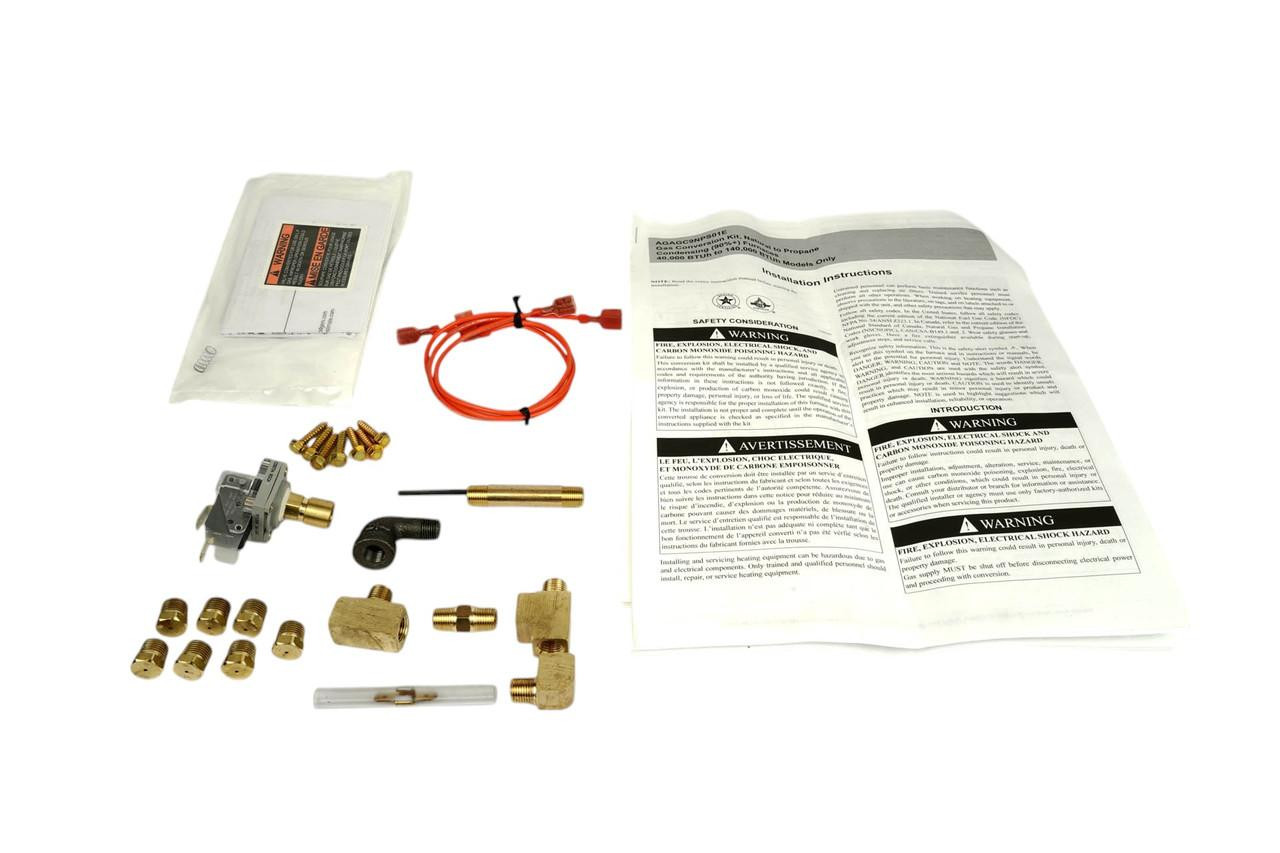 ゴジペ Carrier AGAGC9NPS01E NG to LP conversion Kit