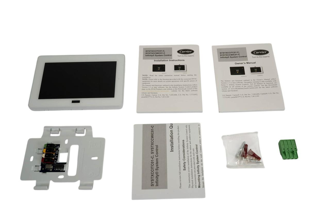 Carrier SYSTXCCWIC01-C Infinity Touch Control w/Wi-Fi (White)