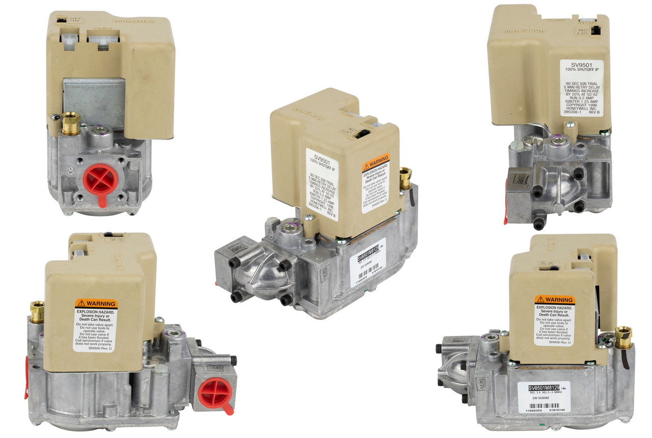 Honeywell SV9501M8129 Smart Gas Valve - Technical Hot & Cold Parts