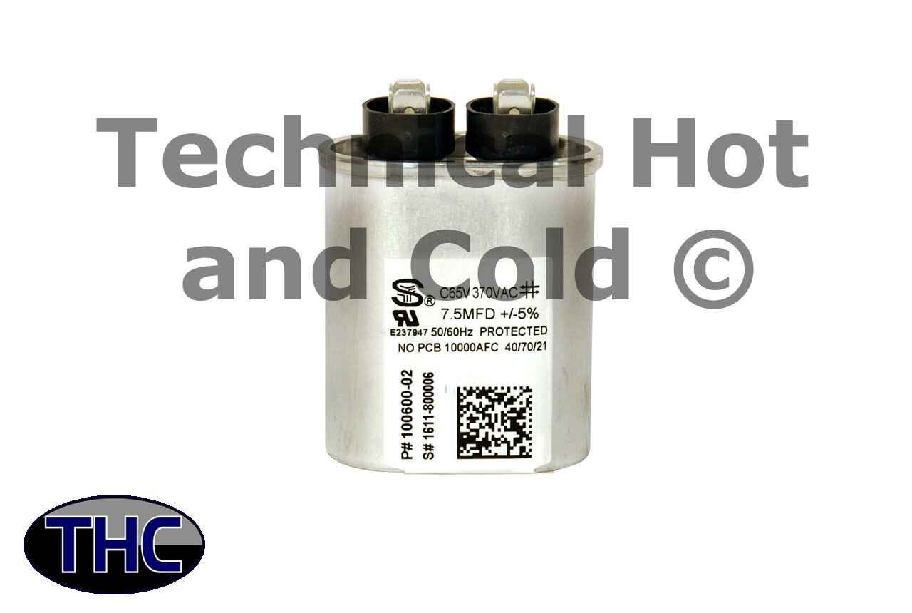 2mt95n Z97F9739 - 40 + 5 uf MFD 440 Volt VAC - GE Oval Dual Run