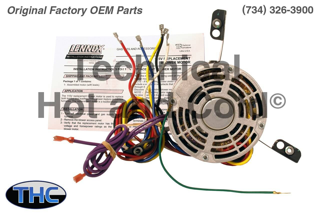 Lennox Furnace Blower Motor Lennox 60L22 Blower Motor