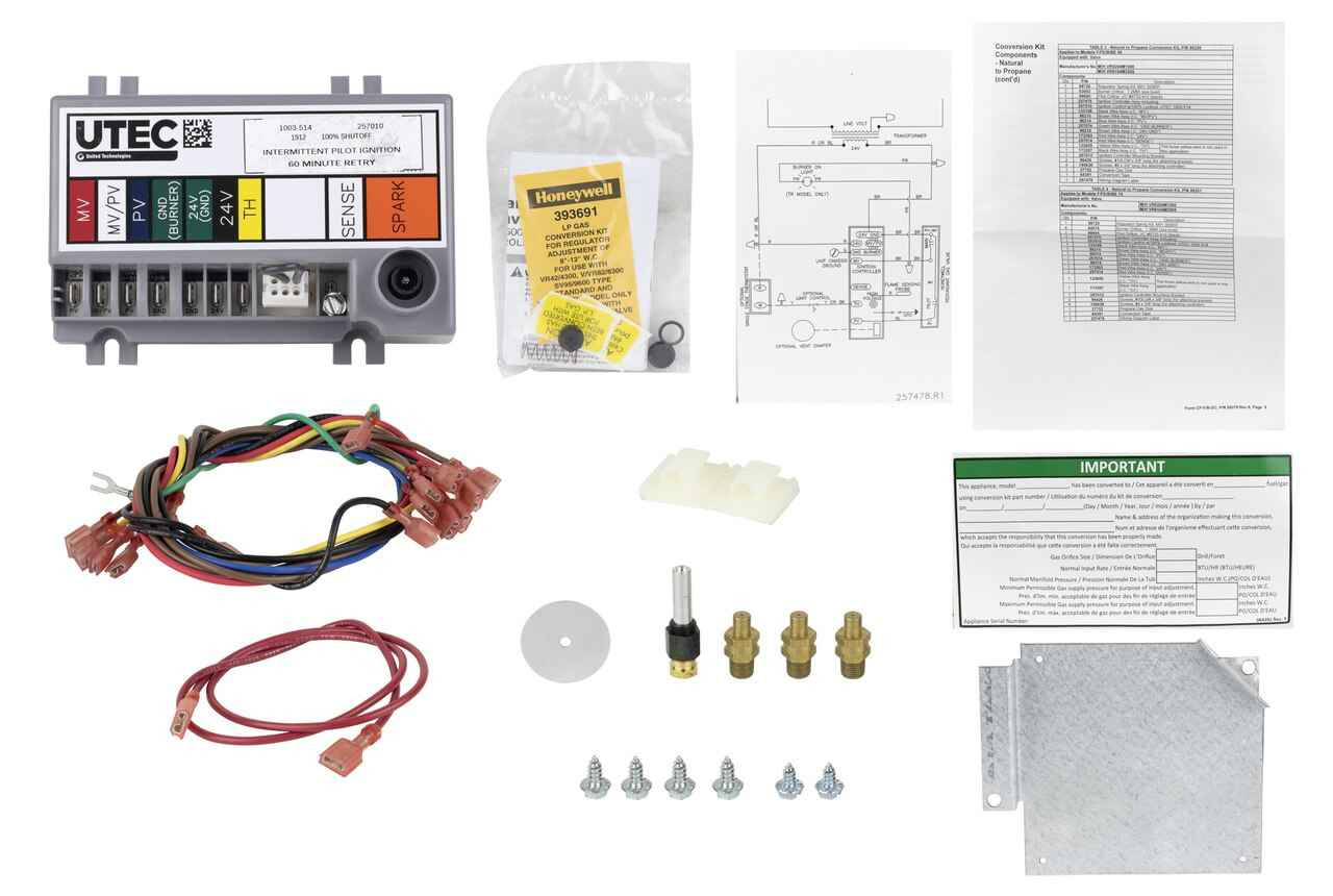 Lp Conversion Kit Navien Propane Reznor 99250 Conversion Kit
