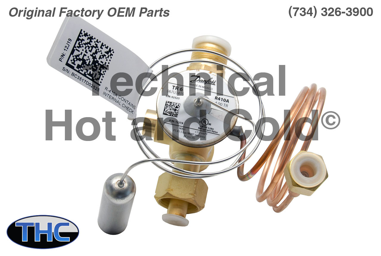 Lennox 12J19 Thermal Expansion Valve - Technical Hot & Cold Parts