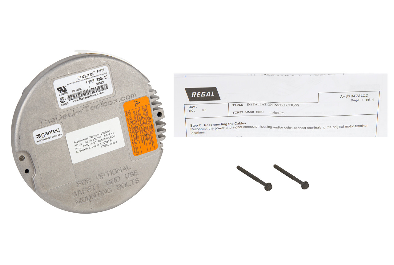 ICP 1185284 ECM X-13 Endura Pro Motor Module - Technical Hot