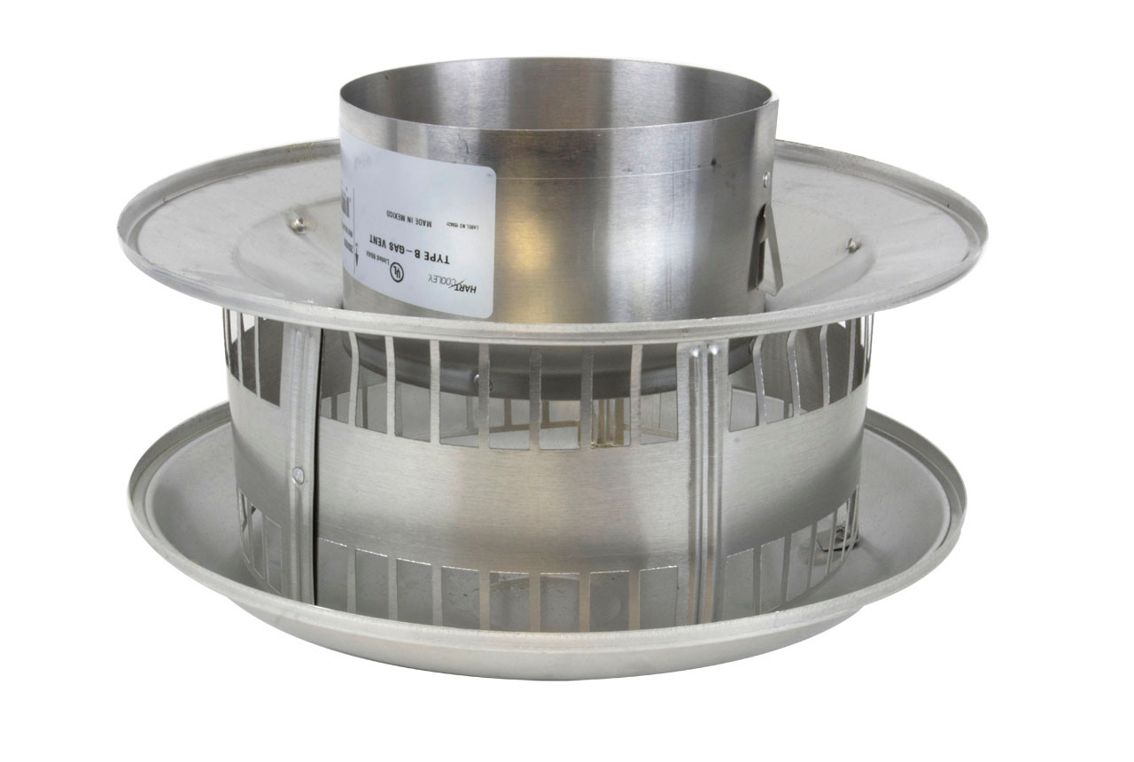 Hart and Cooley 6RHW Cap Metal B Vent 6